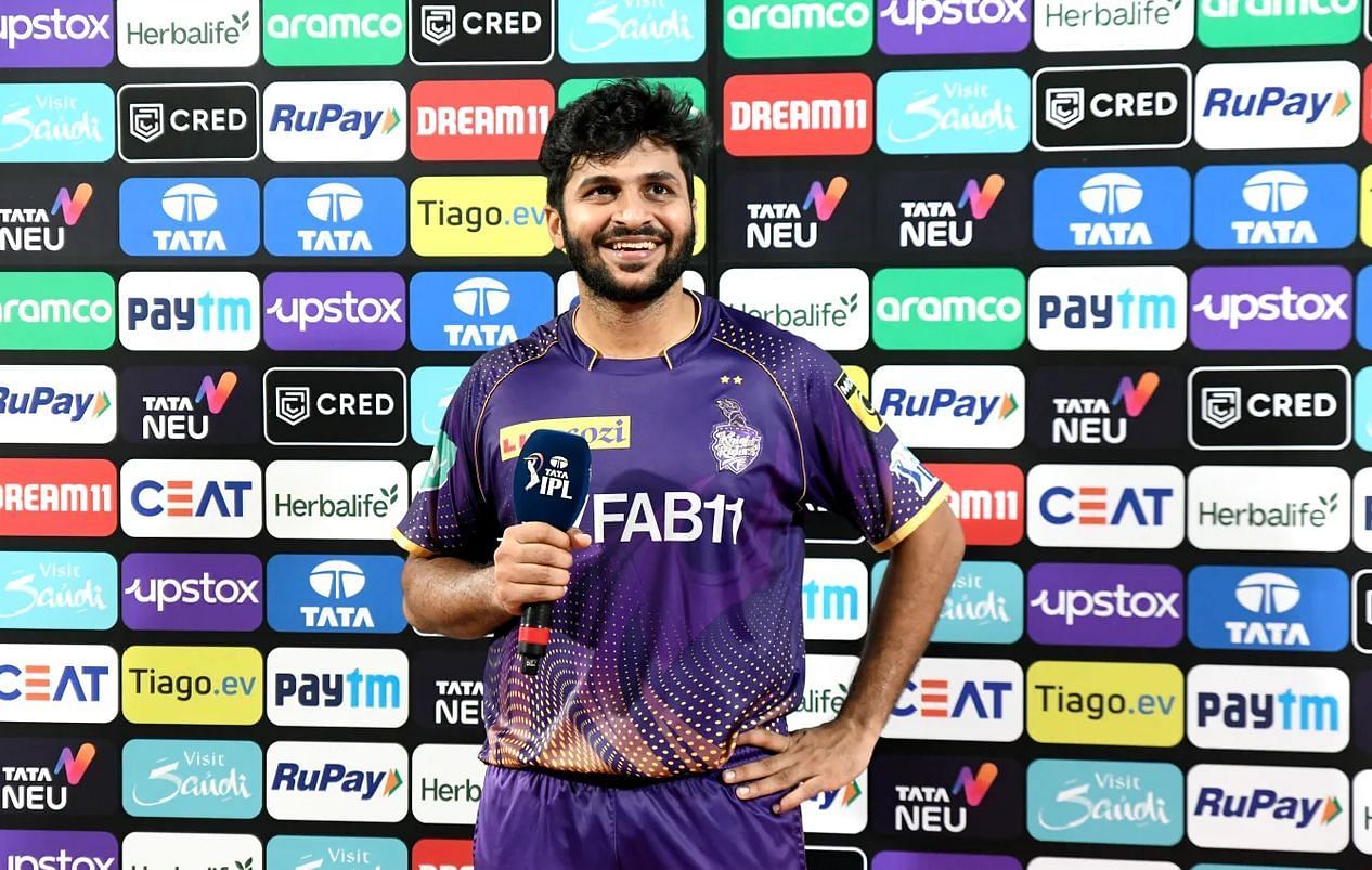 Shardul Thakur's role in the KKR lineup is yet to be ascertained